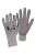 rukavice CITA, protiporezové, sivé, veľkosť 11