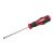 TOPTRADE skrutkovač plochý, magnetický, S2, 4 x 100 mm