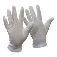 rukavice FAWA, textilné, biele, veľkosť 9