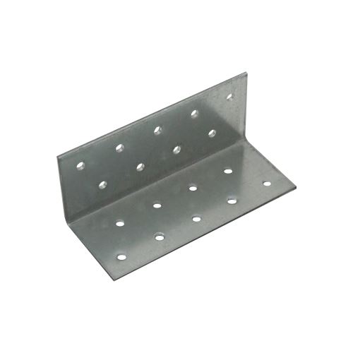 TOPTRADE uholník spojovací, bez prelisu, 90°, 40 x 40 x 150 x 2 mm, pozinkovaný (3)