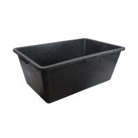 TOPTRADE nádoba stavebná, obdĺžniková, plastová, extra pevná, 90 l (1)