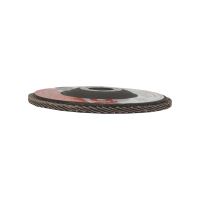 TOPTRADE kotúč brúsny, lamelový, zrnitosť 80, 115 x 22,2 x 2 mm (6)