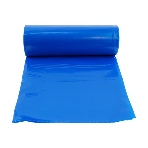 TOPTRADE vrecia na triedený odpad, recyklačné, modré, balenie 8 ks, 40 µm, 120 l