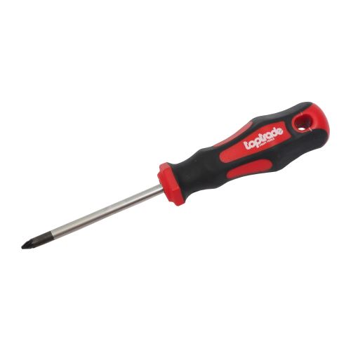 TOPTRADE skrutkovač Pozidrive, magnetický, S2, 1 x 75 mm