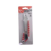 TOPTRADE nôž odlamovací, ALU, dvojfarebný, 18 mm, profi (1)