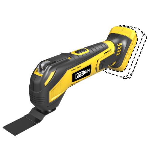 brúska multifunkčná MT-L0118 AKU 18V SYSTEM PROKIN