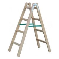 rebrík maliarsky, drevený, 2 x 4 priečky