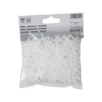 TOPTRADE krížiky plastové, špárovacie, 2,5 mm / 200 ks (1)