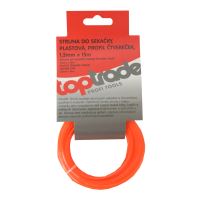 TOPTRADE struna do kosačky, plastová, prierez štvorec, 1,3 mm x 15 m (2)