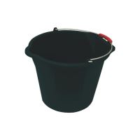 TOPTRADE vedro murárske, plastové, na sypké hmoty, 15 l (1)