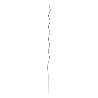 TOPTRADE tyč záhradné, drôtená, zelený komaxit, k paradajkám, O 6,5 mm, dĺžka 1800 mm (1)