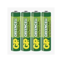 batérie GP Greencell, zinkovo - chloridová, R03, mikroceruzka AAA, blister 4 ks, 1,5 V (1)