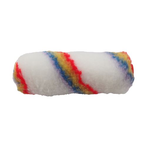 TOPTRADE valček TopRoll Mini, Rainbow mix, polyester/akryl, 6 x 100 mm