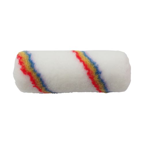 TOPTRADE valček TopRoll Midi, Rainbow mix, polyester/akryl, 6 x 125 mm