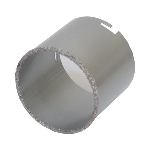 TOPTRADE korunka vykružovacia, s karbidovými zrnami, 43 mm