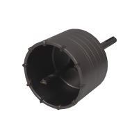 TOPTRADE korunka vykružovacia SDS +, s SK plátky, 73 mm (1)