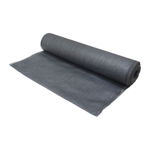 TOPTRADE sieť tieniaca, sivá, 1,8 x 10 m, 150 g / m2