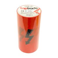 TOPTRADE páska výstražná, nelepiaca, "Pozor elektrické vedenie", červená, 22cmx0,07mmx50m (2)