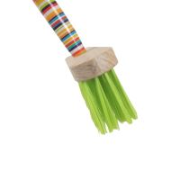 TOPTRADE náradie záhradné, detské - zmeták, dlhá násada, 76 cm (5)