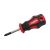 TOPTRADE skrutkovač krížový, krátky, magnetický, S2, 1 x 38 m