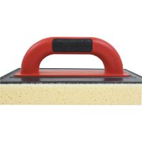 TOPTRADE hladítko ABS, huba morská, extra, rezaná, PROFESSIONAL, 250 x 130 x 30 mm (5)