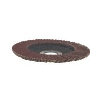 TOPTRADE kotúč brúsny, lamelový, zrnitosť 40, 115 x 22,2 x 2 mm (2)