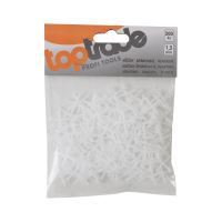 TOPTRADE krížiky plastové, špárovacie, 1,5 mm / 200 ks