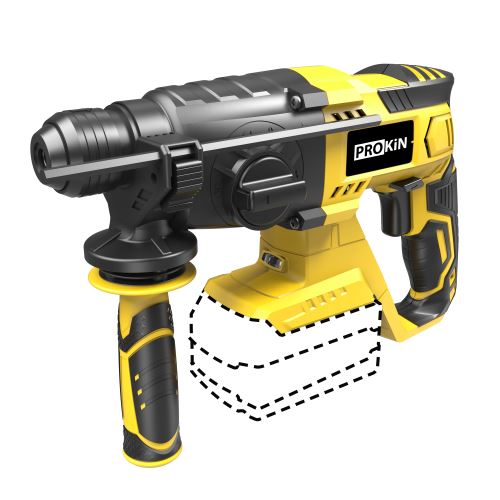 vŕtačka s príklepom RH-L0118  AKU 18V SYSTEM PROKIN
