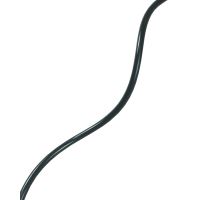 TOPTRADE tyč záhradné, drôtená, zelený komaxit, k paradajkám, O 6,5 mm, dĺžka 1800 mm (3)