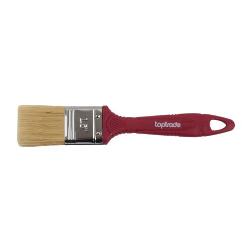 TOPTRADE štetec natieračský, TopBrush, s plastovou rukoväťou, šírka 1 1/2" / 35 mm, uni