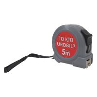TOPTRADE meter zvinovací,„TO KTO UROBIL...“, jednobrzdový, 19 mm x 5 m (8)