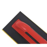 TOPTRADE hladítko ABS, molitan hrubý, rezaný, PROFESSIONAL, 250 x 130 x 30 mm (4)