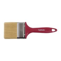 TOPTRADE štetec natieračský, TopBrush, s plastovou rukoväťou, šírka 3" / 70 mm, uni