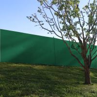 TOPTRADE sieť tieniaca, zelená, 1,5 x 10 m, 80 g / m2 (1)