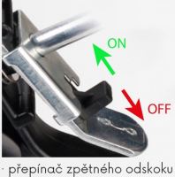 TOPTRADE pištoľ vytlačovacia, s prepínačom spätného odskoku, 310 ml, profi (1)