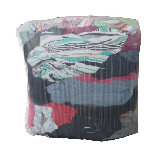 TOPTRADE handra bavlnená, nepáraná, farebná, balenie 10 kg