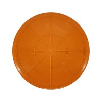 TOPTRADE nádoba plastová, extra pevná, oranžová, 40 l, s certifikáciou TÜV/GS (2)