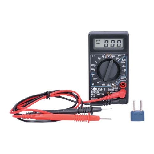 multimeter, max. AC 500V, max. DC 500V / 10A, test diódy, bzučiak (1)