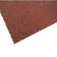 TOPTRADE hladidlo brúsne, PROFESSIONAL, s papierom, 400x200 mm, zrnit.16