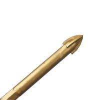 TOPTRADE vrták do skla, keramiky a dlažby, O 6 mm x 80 mm, stopka Hex (3)