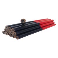 ceruzka tesárska, červenomodrá, v tube, súprava 50 ks, 180 mm