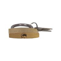 TOPTRADE zámok visiaci, mosadzný, 32 mm (4)
