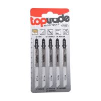TOPTRADE list pílový, pre priamočiaru pílu, sada 5 ks, T101B 100 mm, drevo