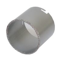 TOPTRADE korunka vykružovacia, s karbidovými zrnami, 73 mm