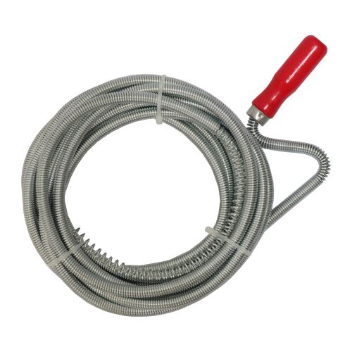 TOPTRADE čistič na odpad, špirála, 0,9 cm x 15 m