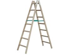 rebrík maliarsky, drevený, 2 x 7 priečok