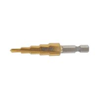 TOPTRADE dielenský vrták na bežné vŕtanie do kovu. 5 stupňov = 4, 6, 8, 10, 12 mm (3)