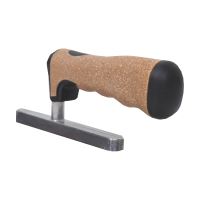 TOPTRADE hladítko nerezové, s EKO rukoväťou, zub 10 mm, 270 x 130 mm, profi (2)