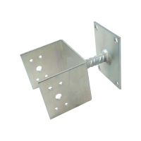 TOPTRADE pätka kotevná na skrutky, 140 x 90 mm, pozinkovaná (1)