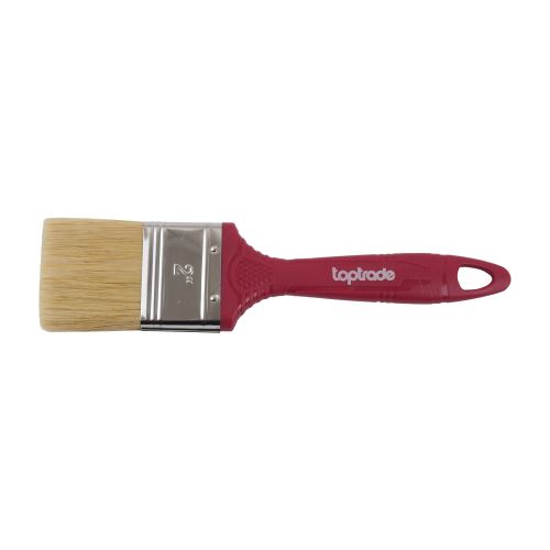 TOPTRADE štetec natieračský, TopBrush, s plastovou rukoväťou, šírka 2" / 50 mm, uni